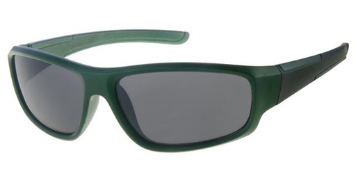 [505105-22010] Børne Solbrille grøn sportsbrille med sorte glas